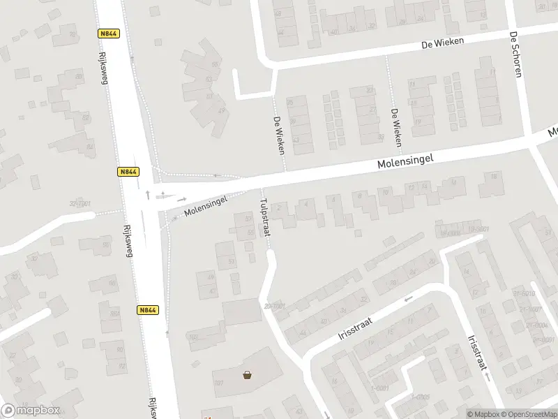 Politie naar de Molensingel in Malden vanwege aanrijding met letsel
