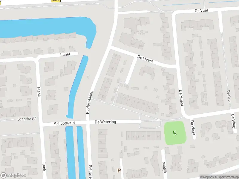 Brandweer met grote spoed naar de Poldersekade in Vuren vanwege een liftopsluiting
