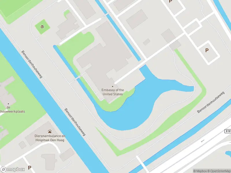 Besteld ambulance vervoer naar de John Adams Park in Wassenaar