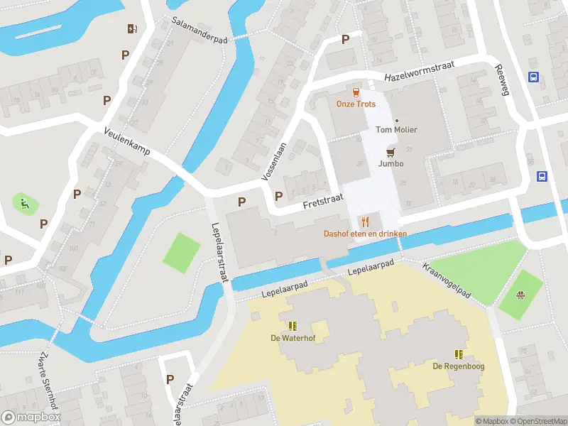Brandweer met gepaste spoed naar de Fretstraat in Delft vanwege wateroverlast