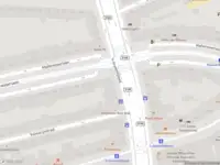 Ambulance met grote spoed naar de 's-Gravendijkwal in Rotterdam