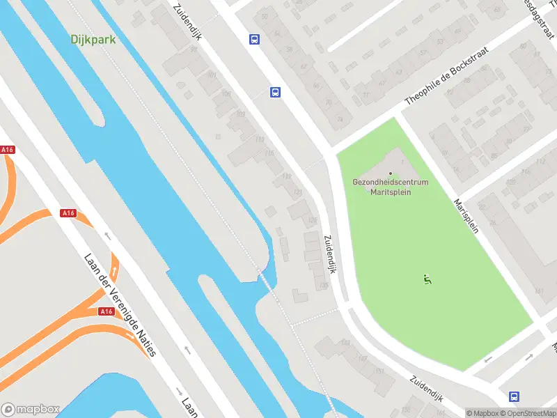 Ambulance met gepaste spoed naar de Zuidendijk in Dordrecht