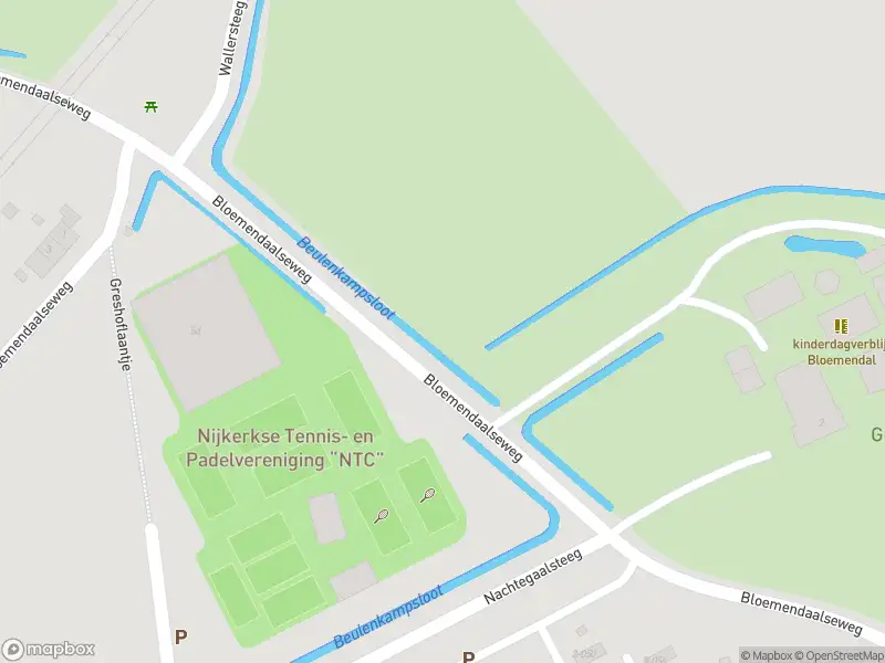 Politie naar de Bloemendaalseweg in Nijkerk vanwege aanrijding met letsel
