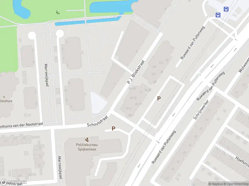 Ambulance met gepaste spoed naar de P.J. Bliekstraat in Spijkenisse