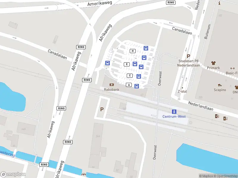 Brandweer met gepaste spoed naar de Centrum West in Zoetermeer