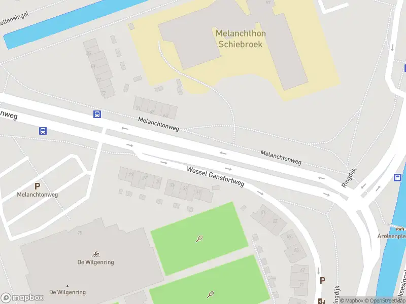Politie naar de Rozenlaan in Rotterdam