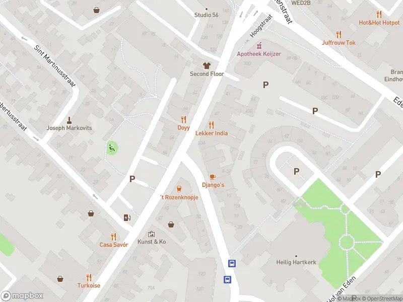 Politie naar de Hoogstraat in Eindhoven vanwege steekincident