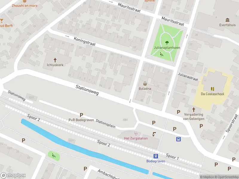 Brandweer met gepaste spoed naar de Stationsweg in Bodegraven vanwege wateroverlast