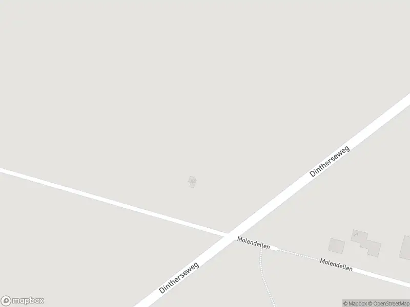 Politie naar de Dintherseweg in Nistelrode vanwege ongeval met letsel
