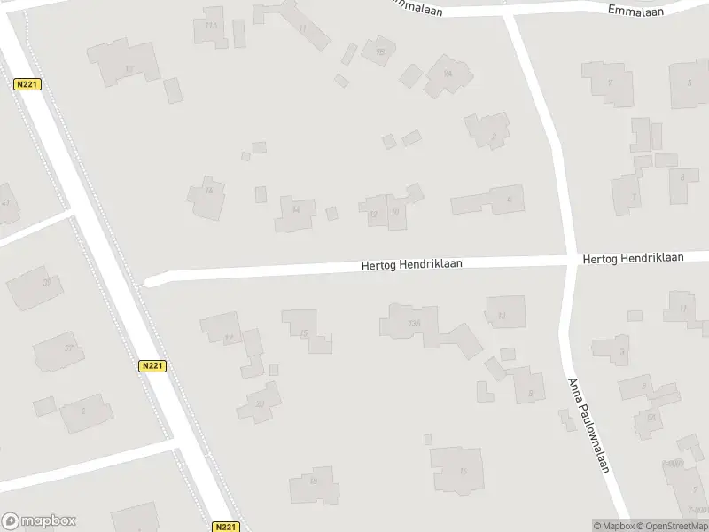 Brandweer met gepaste spoed naar de Emmalaan in Baarn vanwege stormschade