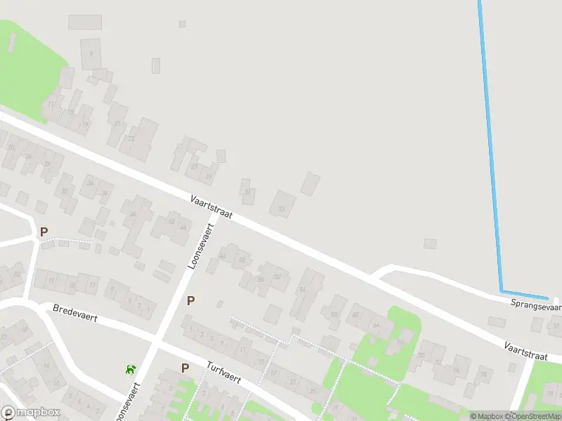 Brandweer met gepaste spoed naar de Vaartstraat in Sprang-Capelle vanwege stormschade