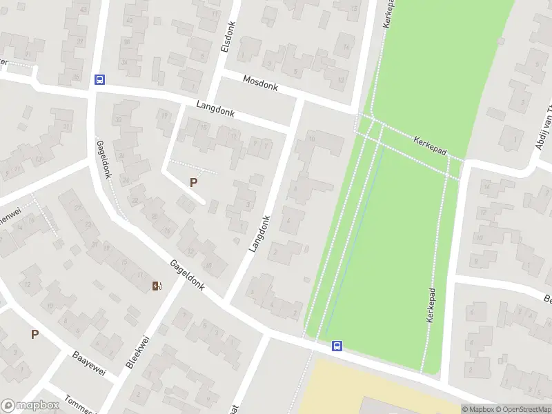 Politie met gepaste spoed naar de Langdonk in Bavel vanwege letsel