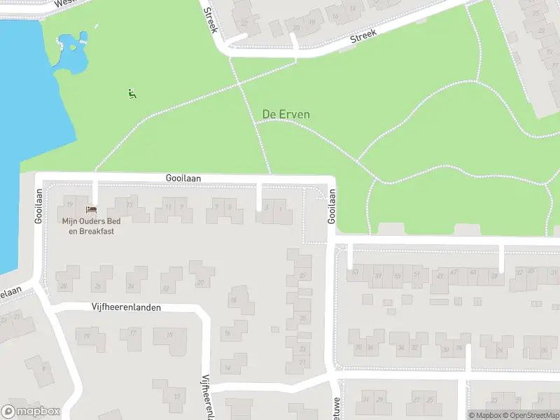 Brandweer met gepaste spoed naar de Gooilaan in Emmeloord vanwege stormschade
