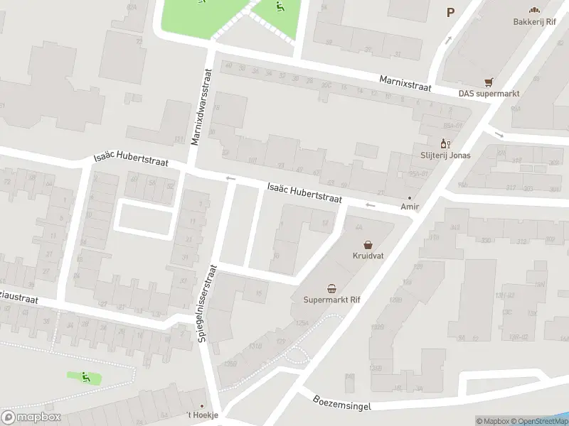 Ambulance met gepaste spoed naar de Isaäc Hubertstraat in Rotterdam