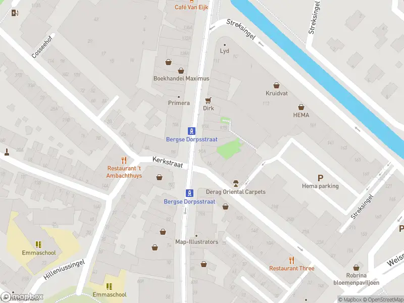 Ambulance met gepaste spoed naar de Bergse Dorpsstraat in Rotterdam