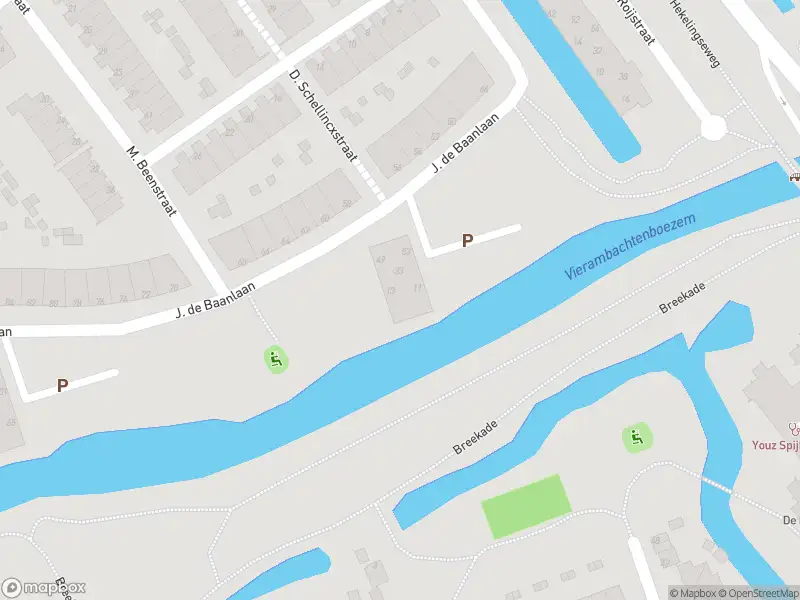 Besteld ambulance vervoer naar de J. de Baanlaan in Spijkenisse