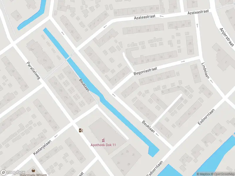 Ambulance met gepaste spoed naar de Begoniastraat in Alblasserdam