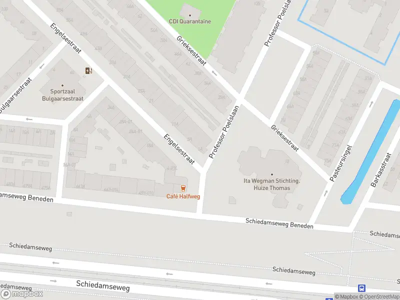 Besteld ambulance vervoer naar de Engelsestraat in Rotterdam