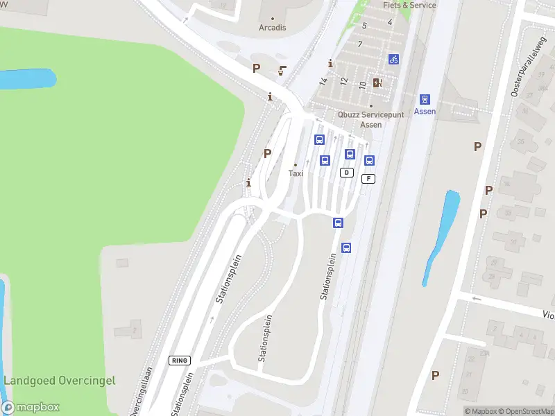 Brandweer met gepaste spoed naar de Stationsplein in Assen vanwege afgaan rookmelder
