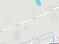 Politie naar de Gapersweg in Hattem vanwege aanrijding met letsel