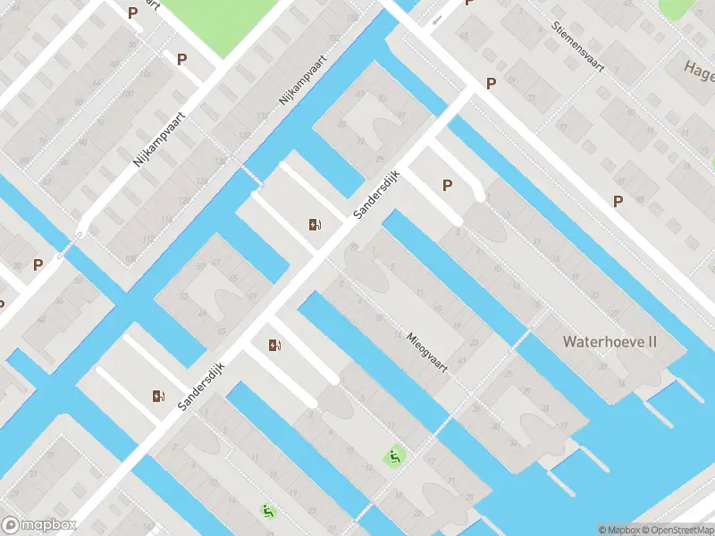 Ambulance met gepaste spoed naar de Mieogvaart in 's-Gravenhage