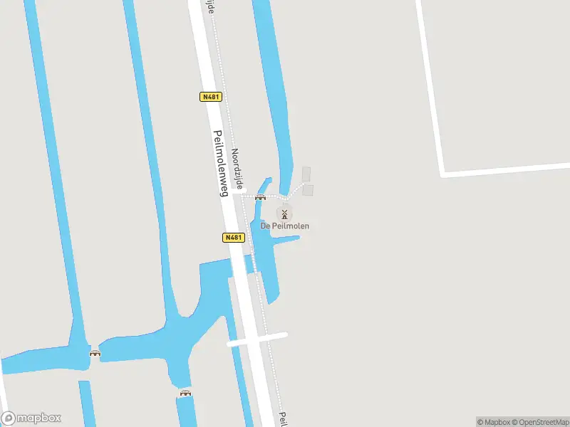 Politie naar de Peilmolenweg in Oud-Alblas vanwege ongeval met letsel