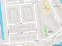 Ambulance met gepaste spoed naar de Paganinistraat in Leiden