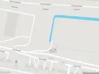 Ambulance met grote spoed naar de Sluisendijk in Heinenoord