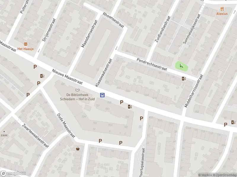 Traumahelikopter naar de Nieuwe Maasstraat in Schiedam