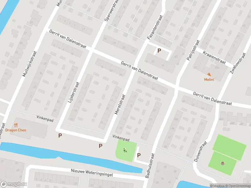 Ambulance met gepaste spoed naar de Merelstraat in Papendrecht