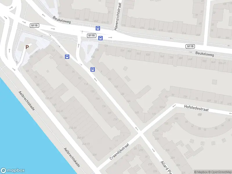 Ambulance met gepaste spoed naar de Allard Piersonstraat in Rotterdam