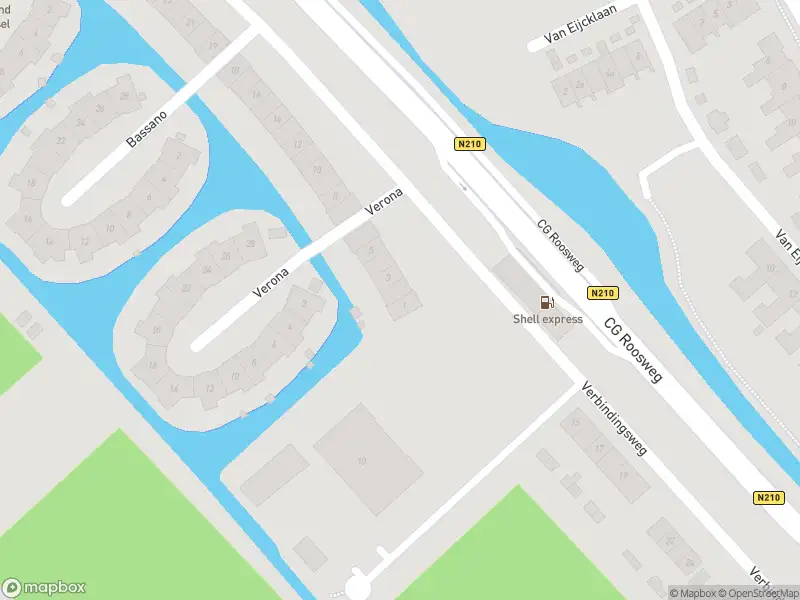 112 melding Brandweer met gepaste spoed naar de Treviso in Krimpen aan den IJssel vanwege stormschade