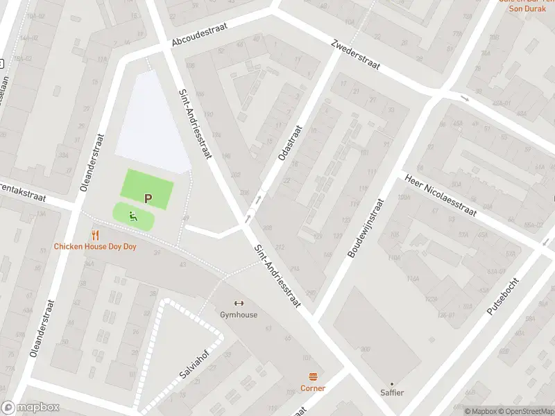 Ambulance met grote spoed naar de Sint-Andriesstraat in Rotterdam