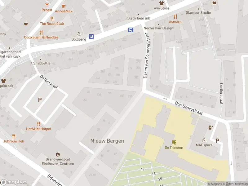 Brandweer met gepaste spoed naar de Deken van Somerenstraat in Eindhoven