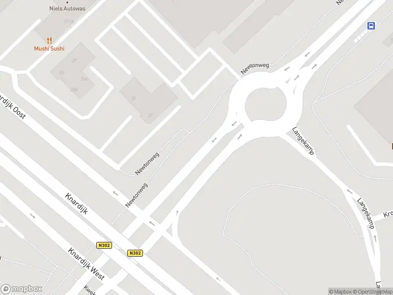 Politie naar de Newtonweg in Harderwijk vanwege aanrijding met letsel