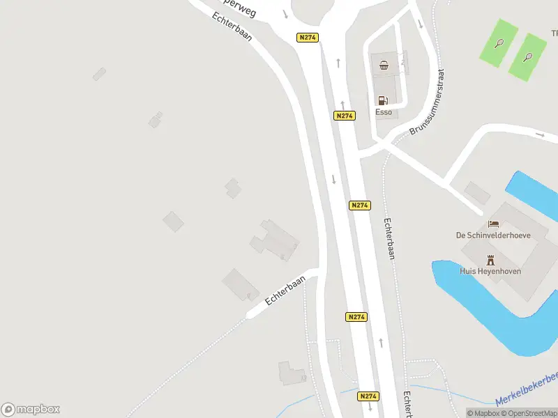 Politie naar de Echterbaan in Schinveld vanwege aanrijding met letsel