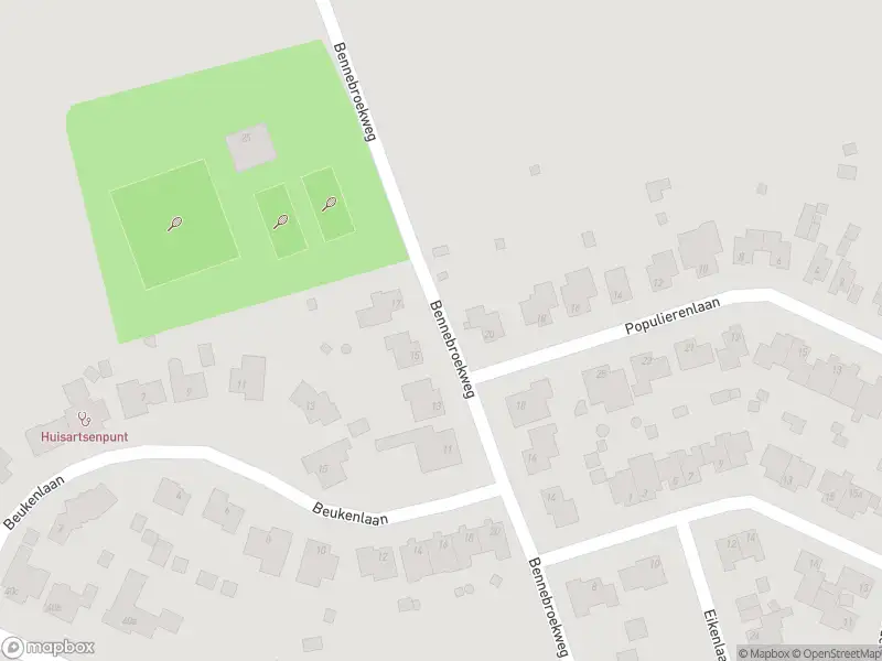 Ambulance met grote spoed naar de Bennebroekweg in Vlodrop
