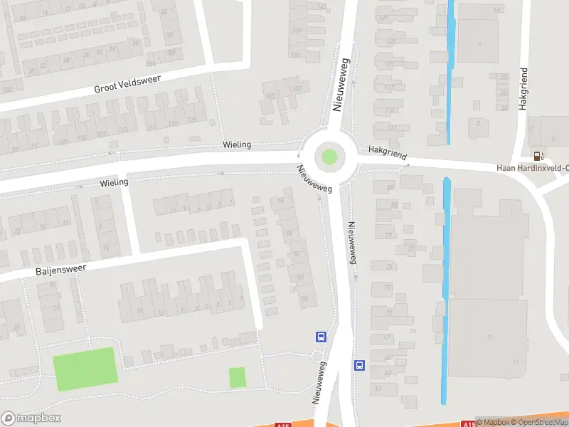 Ambulance met grote spoed naar de Nieuweweg in Hardinxveld-Giessendam