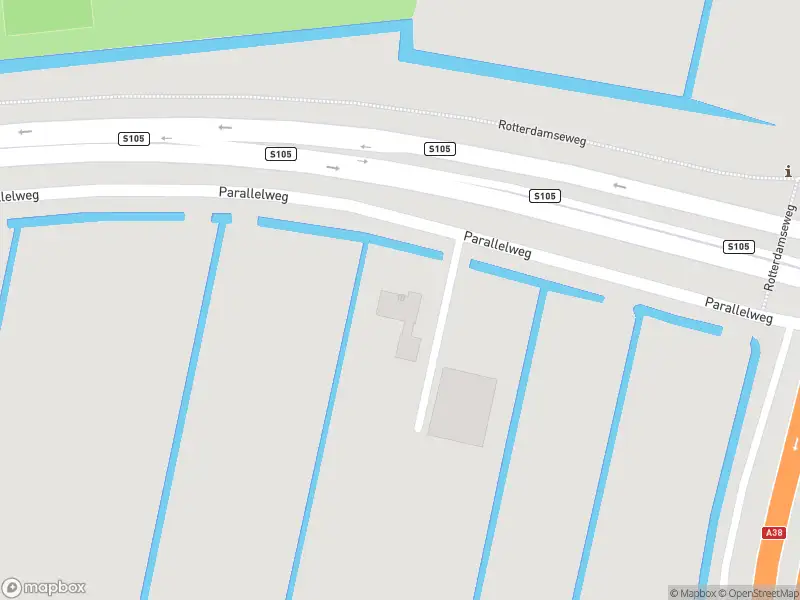 Politie naar de Parallelweg in Ridderkerk