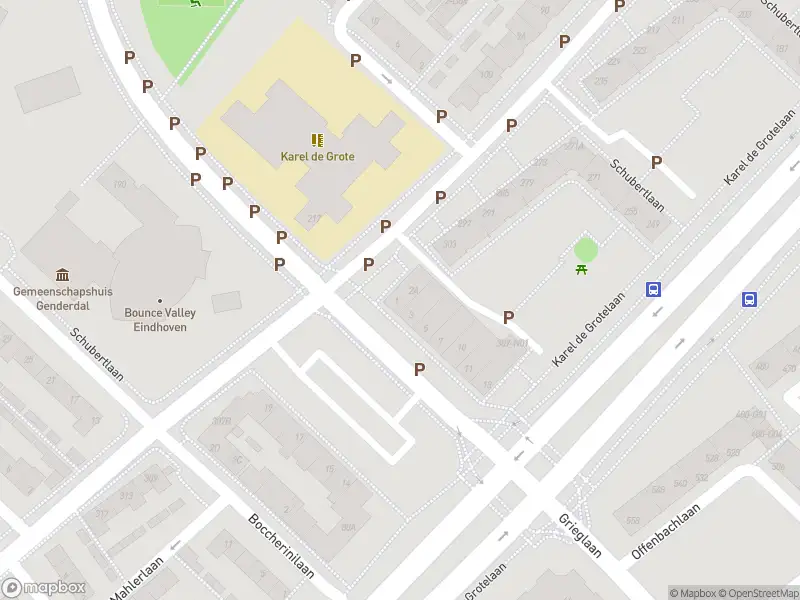 Brandweer met gepaste spoed naar de Brucknerplein in Eindhoven