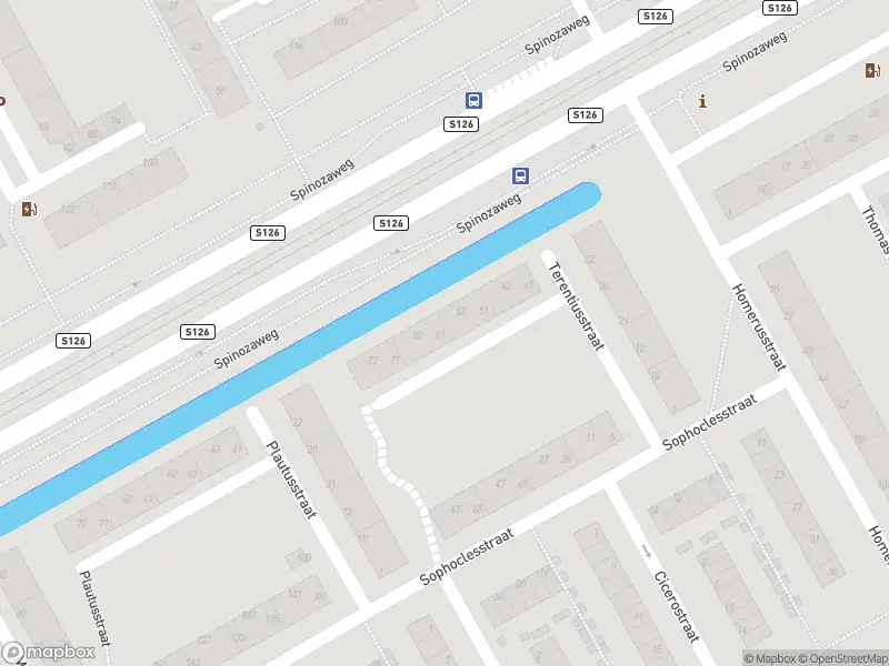 Ambulance met grote spoed naar de Terentiusstraat in Rotterdam