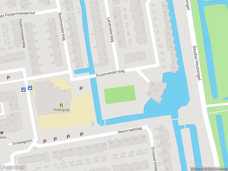 Ambulance met grote spoed naar de Sluismeesterslag in Gouda