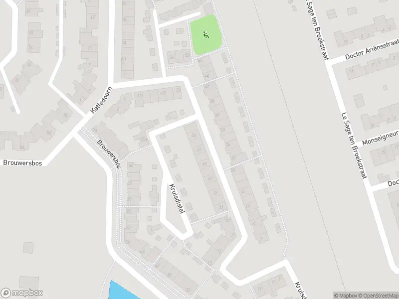 Politie naar de Kruisdistel in Cuijk vanwege ongeval met letsel