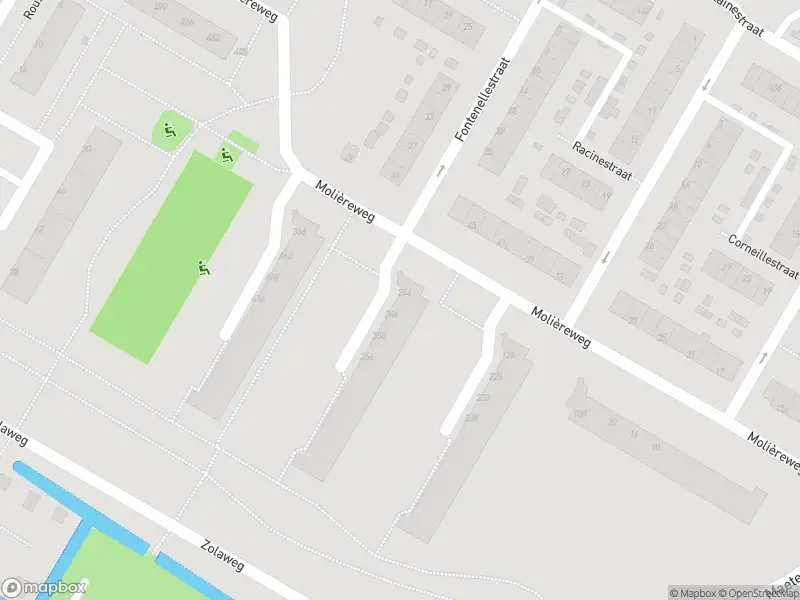 Ambulance met grote spoed naar de Molièreweg in Rotterdam