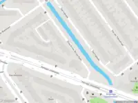 Ambulance met gepaste spoed naar de Elias Annes Borgerkade in Voorburg