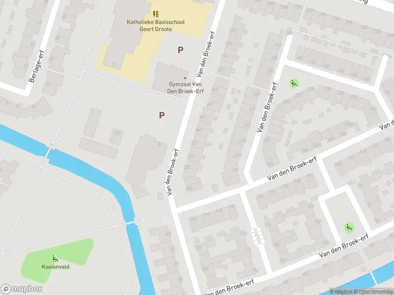 Ambulance met gepaste spoed naar de Van den Broek-erf in Dordrecht