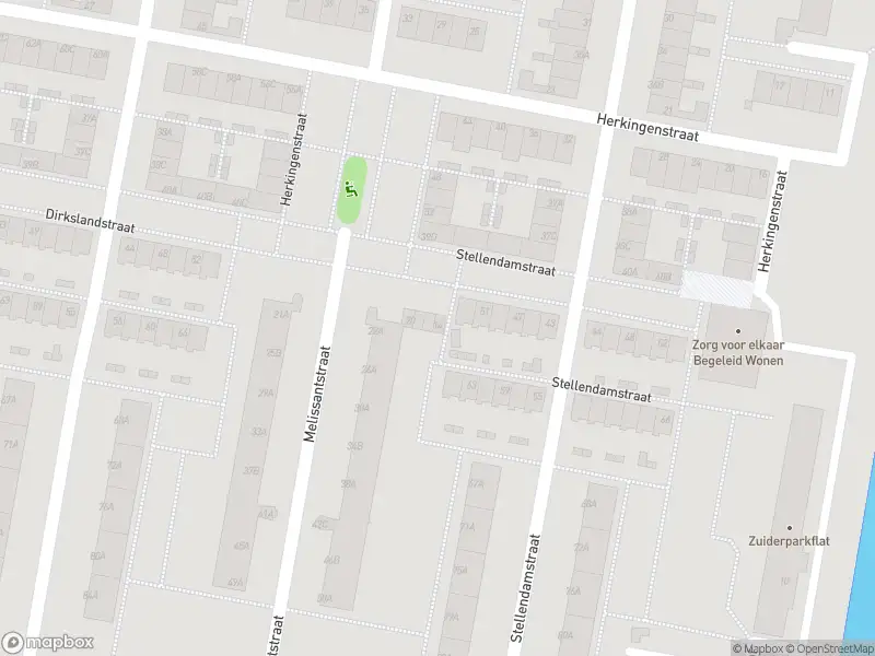 Ambulance met gepaste spoed naar de Melissantstraat in Rotterdam