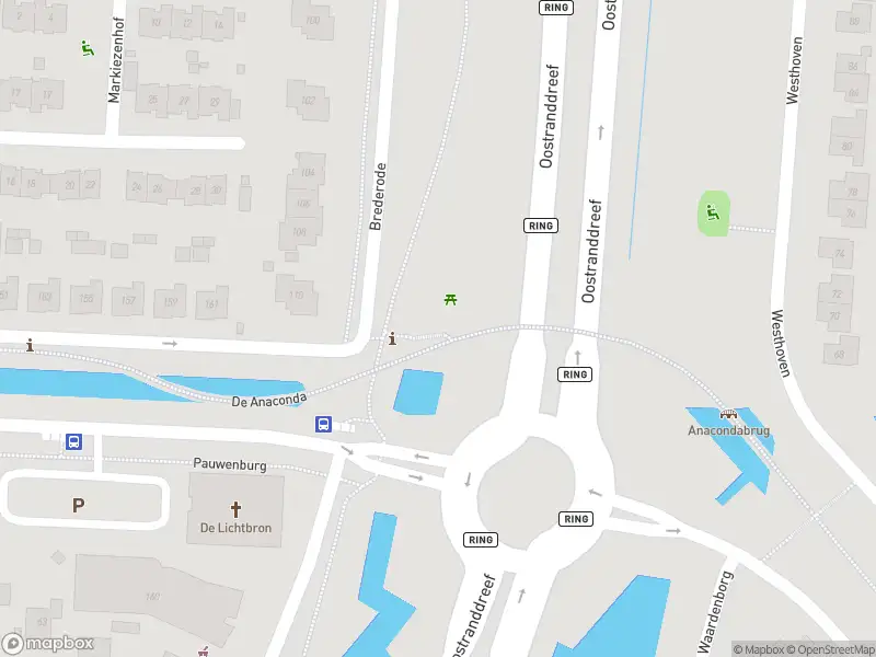 Politie naar de Pauwenburg in Lelystad vanwege aanrijding met letsel