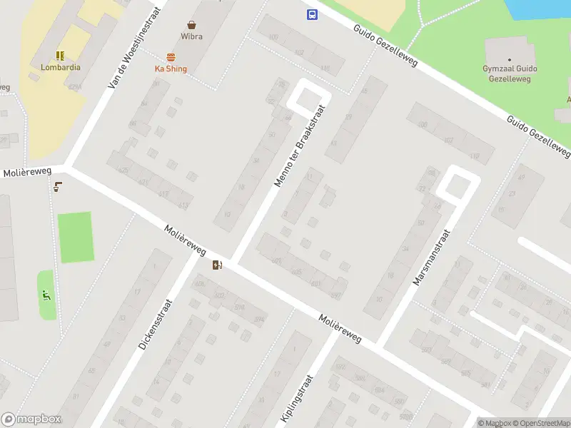 Ambulance met grote spoed naar de Menno ter Braakstraat in Rotterdam