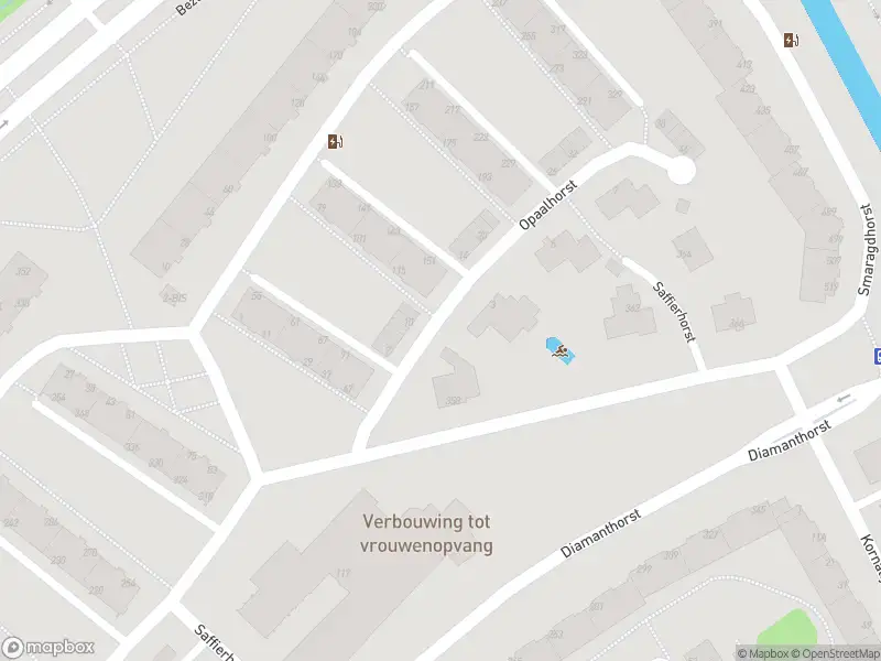 Ambulance met grote spoed naar de Opaalhorst in 's-Gravenhage